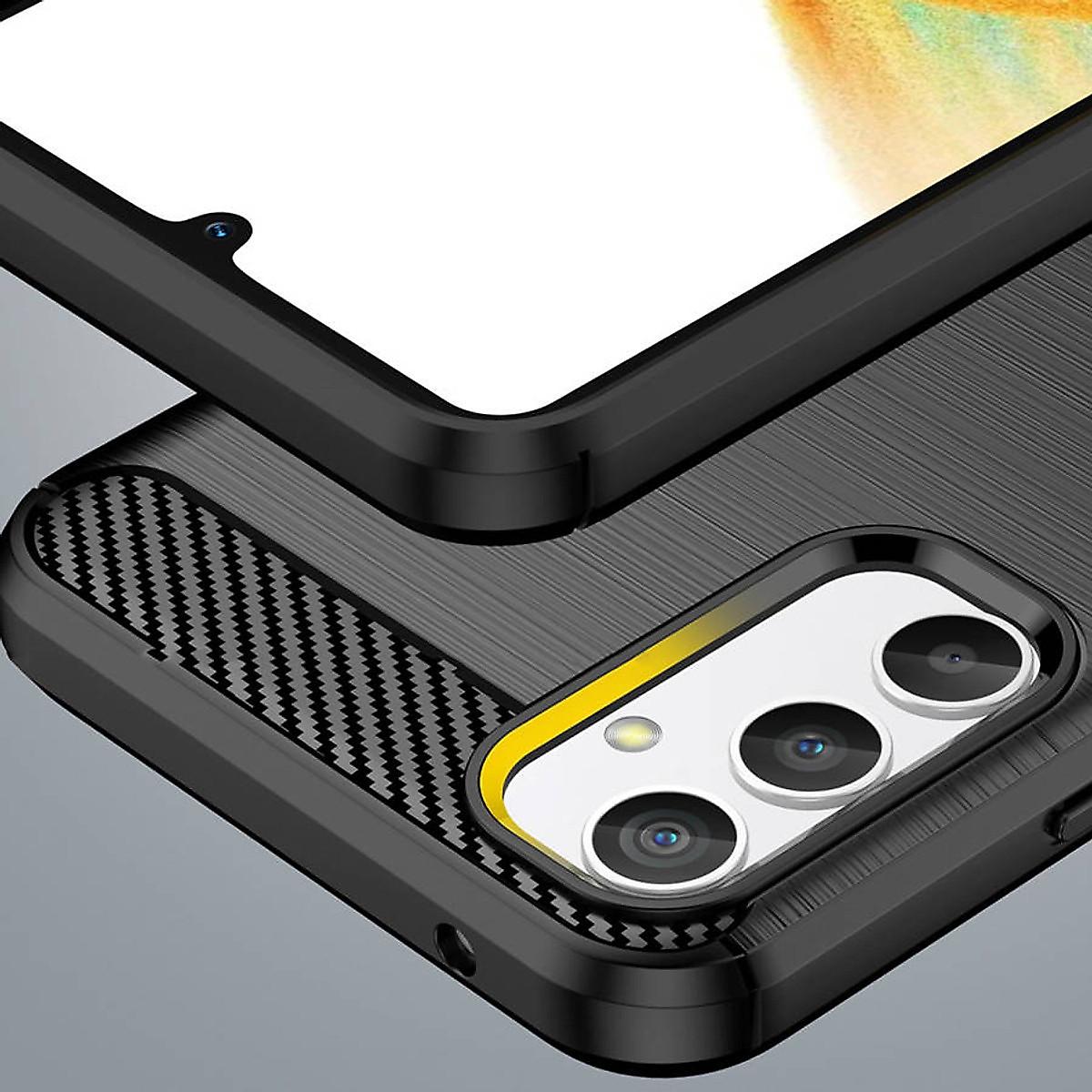 Ốp lưng chống sốc vân kim loại cho Samsung Galaxy A05s hiệu Likgus - hàng nhập khẩu