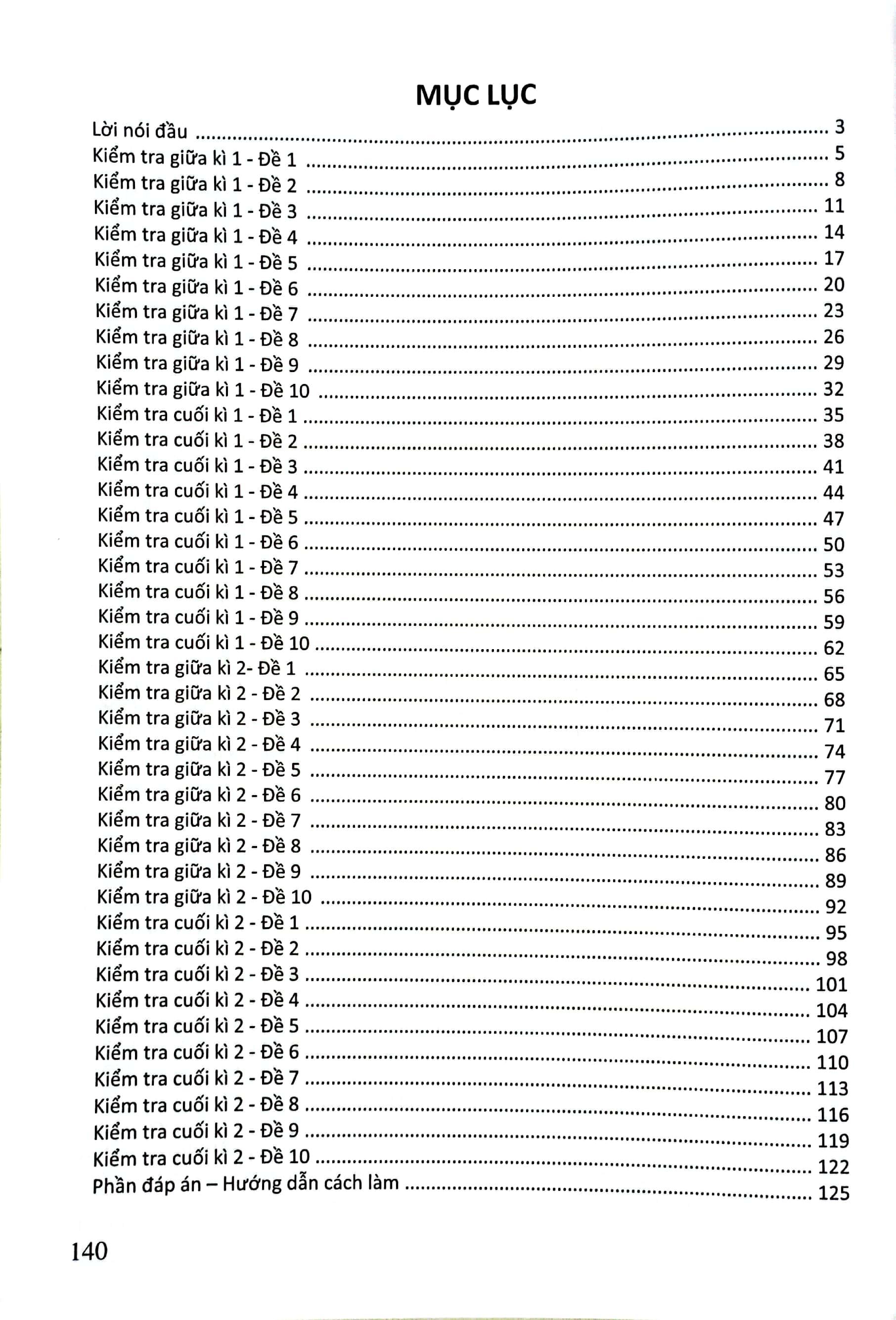 Bộ Đề Kiểm Tra Môn Tiếng Việt Lớp 2 (KN)
