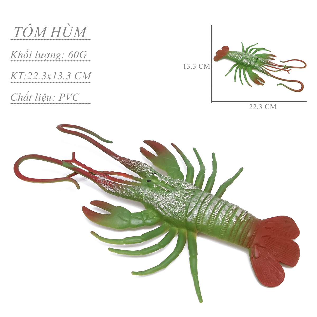 Bộ 6 đồ chơi sinh vật biển cổ đại, Tôm, Sam, Bạch tuộc, Bọ cạp biển khổng lồ mô hình giáo cụ dạy học cho bé