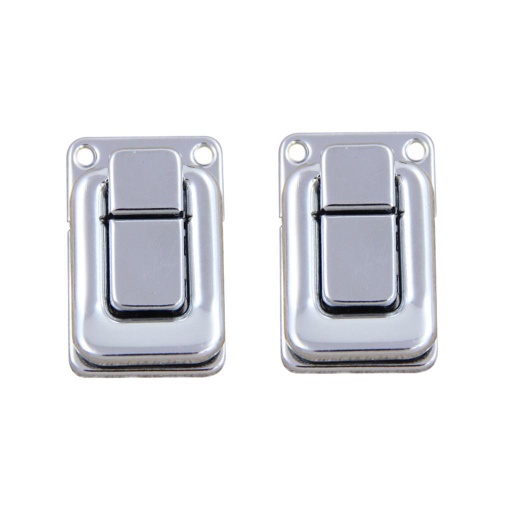 8xWooden Tool Jewelry Box Latch Catch Lock Boxes Hardware Accessory 2