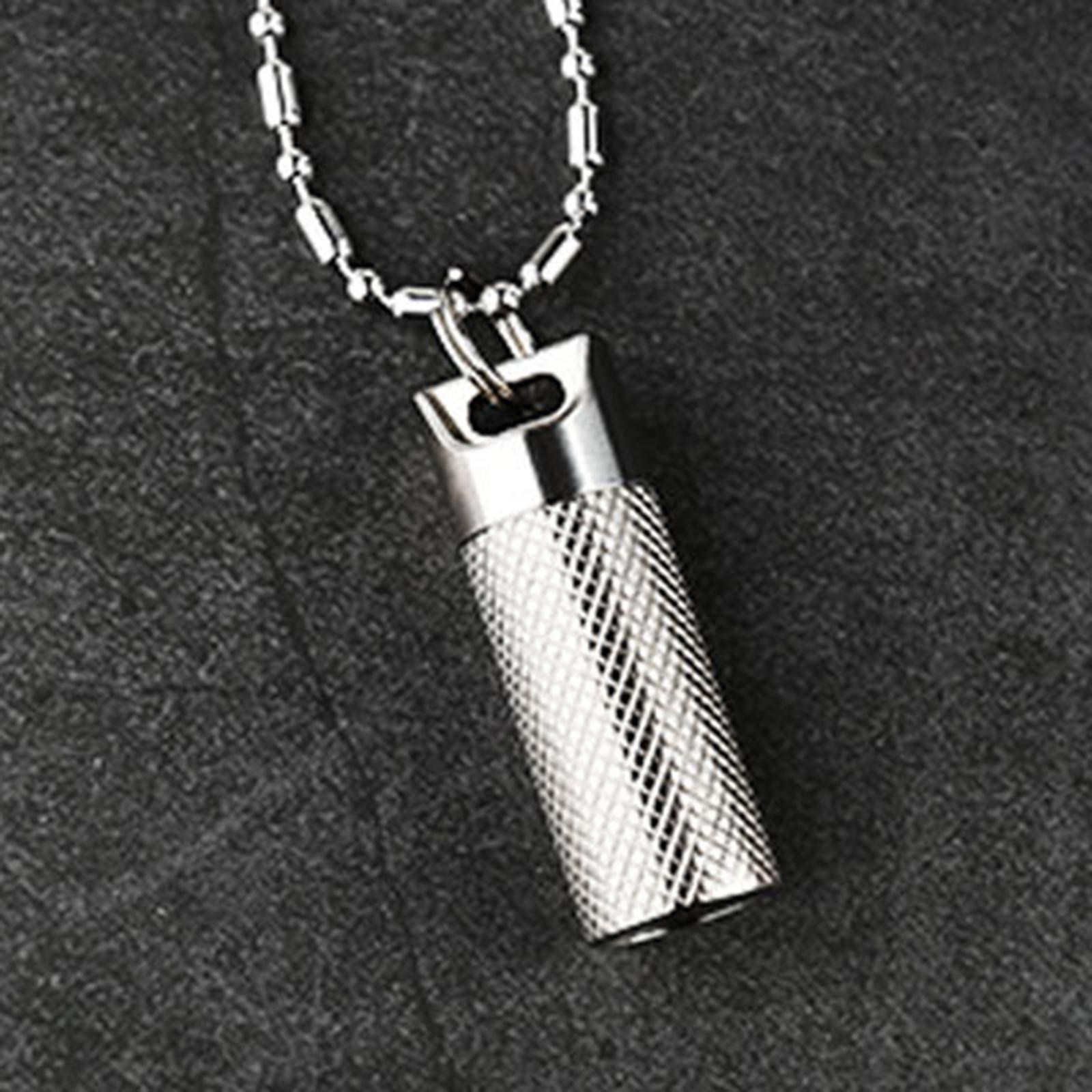 Waterproof Medication Pill Box Pill Fob Bottle Case Capsule Bottle for Hiking Camping
