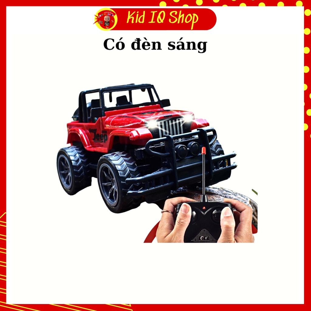 Đồ chơi trẻ em thông minh xe địa hình điều khiển từ xa Jeep cho bé 3 4 5 6 tuổi