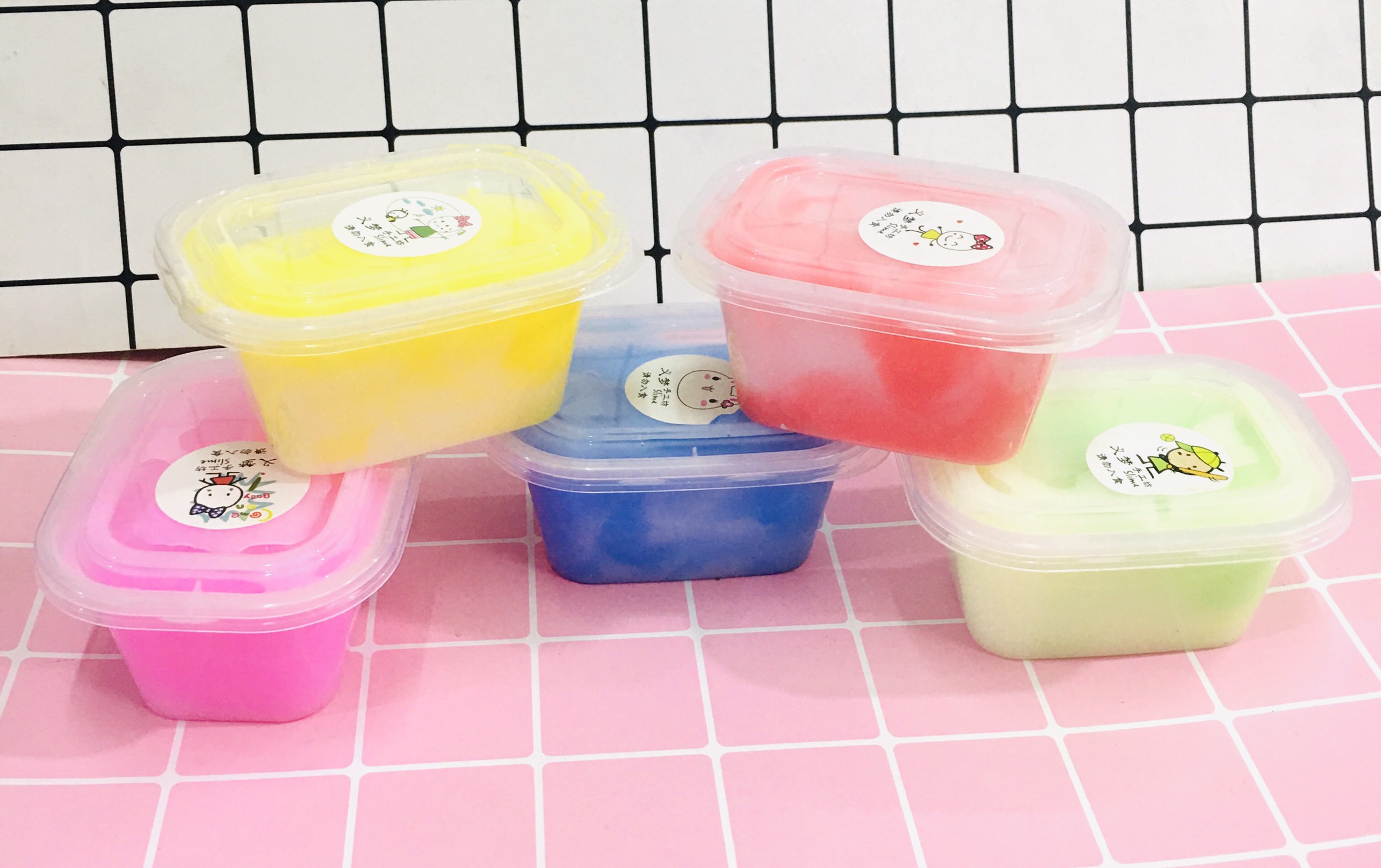 Set 2 lọ Slime bơ chất nhờn ma quái