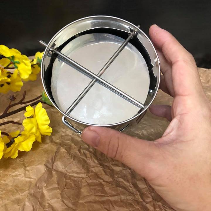 Khuôn GÀI làm CHẢ LỤA 500gr INOX giò thủ, chả lụa, chả bò Inox không gỉ cao cấp, sản phẩm tiện ích