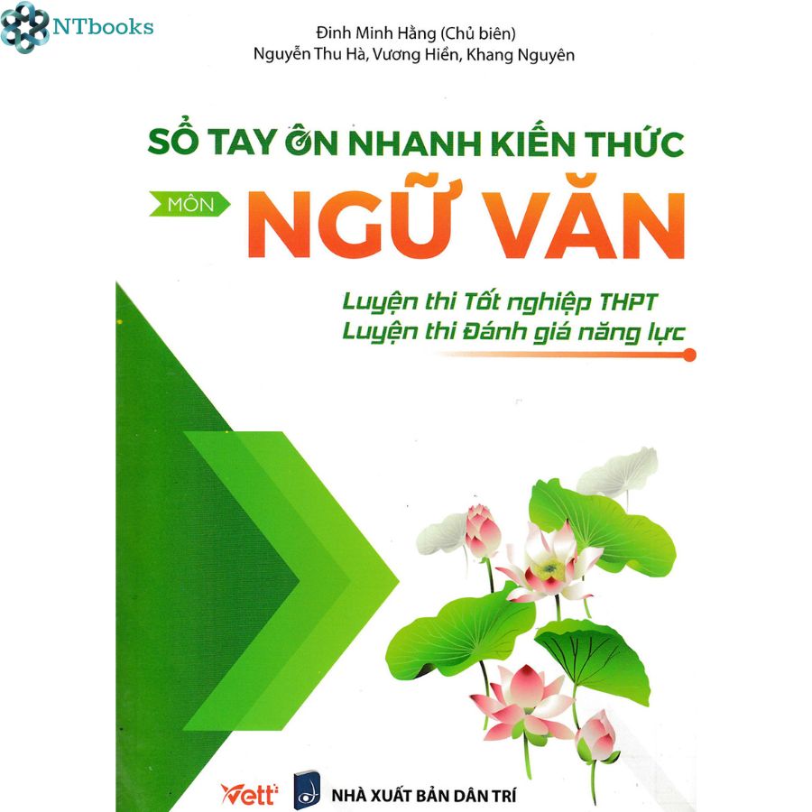 Sách Sổ Tay Ôn Nhanh Kiến Thức Môn Ngữ Văn + Khoa học tự nhiên - Bộ 2 cuốn