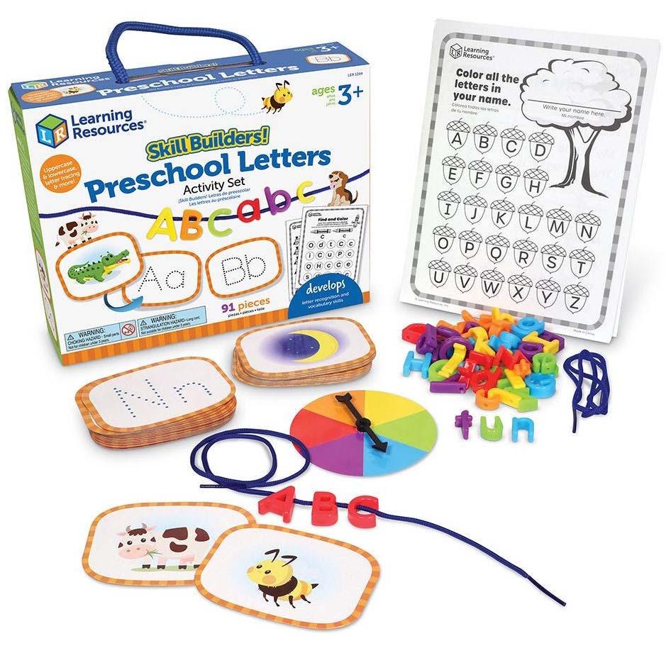 Learning Resources Đồ chơi xây dựng kỹ năng! Học chữ  - Skill Builders! Preschool Letters