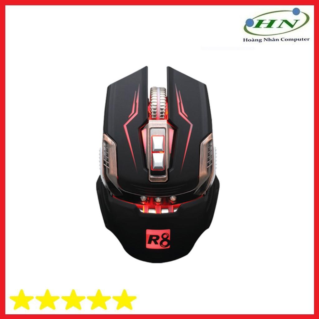 Chuột 7D chơi game cực đỉnh R8 G2 Led đa màu Hàng chính hãng