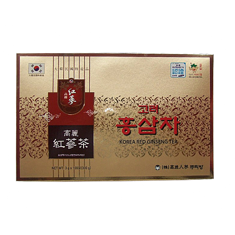 Thực phẩm chức năng Trà sâm Korea Red Ginseng Tea hộp 300g
