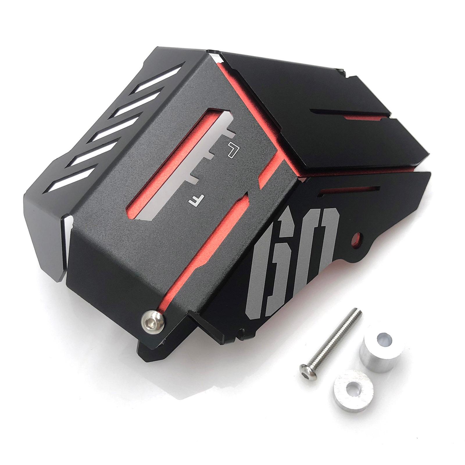 Water Coolant Reservoir Tank Guard for Yamaha MT-09 MT09 FZ-09 FZ09 Black