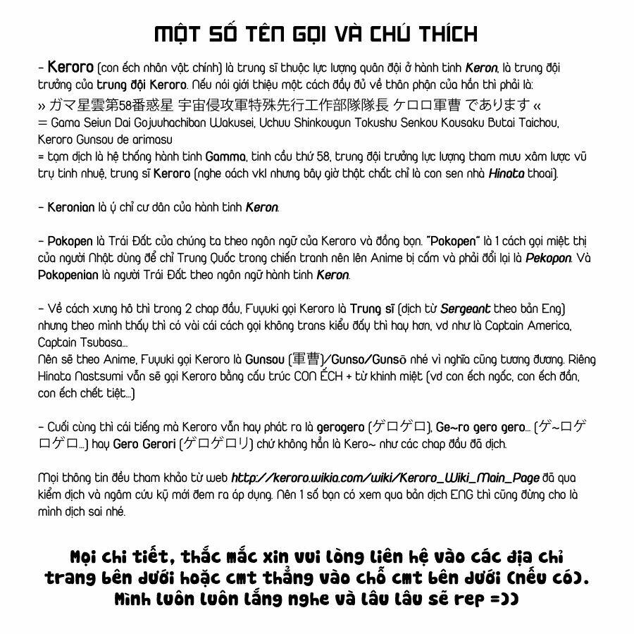 trung sĩ keroro chapter 3 18