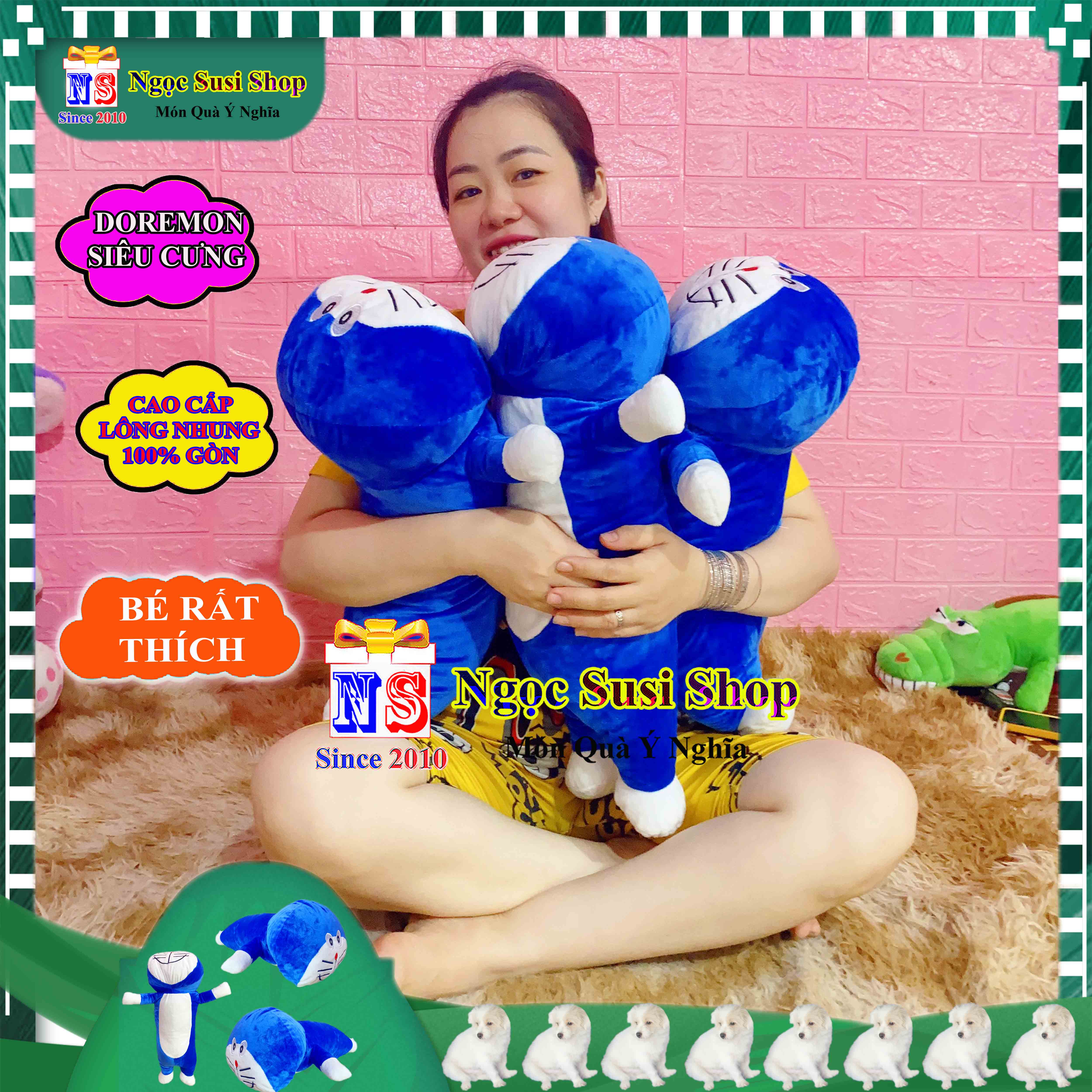 THÚ NHỒI BÔNG DORAEMON DOREMON BÉ RẤT THÍCH ÔM NGỦ - GẤU BÔNG ĐÔRÊMON HÀNG ĐỘC