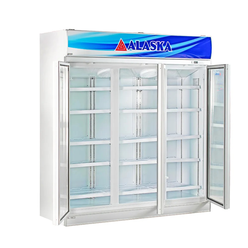 SL-16C3 - Tủ Mát Alaska 1600L 3 Cửa HÀNG CHÍNH HÃNG CHỈ GIAO HỒ CHÍ MINH