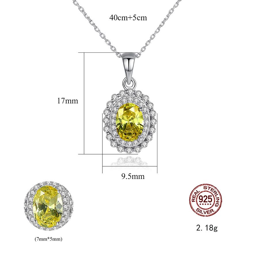 Dây chuyền đính đá bạc nữ S925 cao cấp DB2396 Bảo Ngọc Jewelry