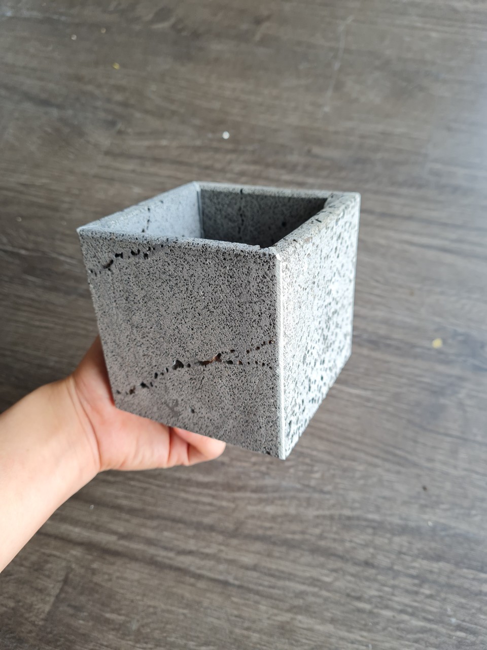 CHẬU ĐÁ ONG XÁM TRỒNG CÂY SÂN VƯỜN