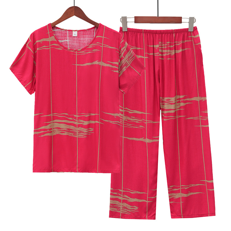 Đồ bộ trung niên, chất liệu mát, thấm hút mồ hôi, đồ bộ nữ kiểu set đi chơi, bộ đồ trung niên cho bà cho mẹ, Nesa TN01
