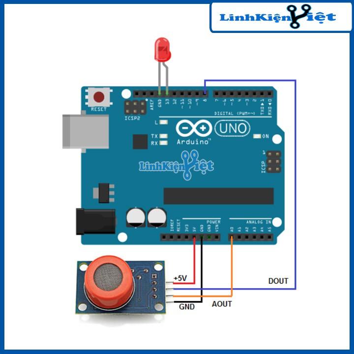 Module Cảm Biến Khí Rượu MQ3