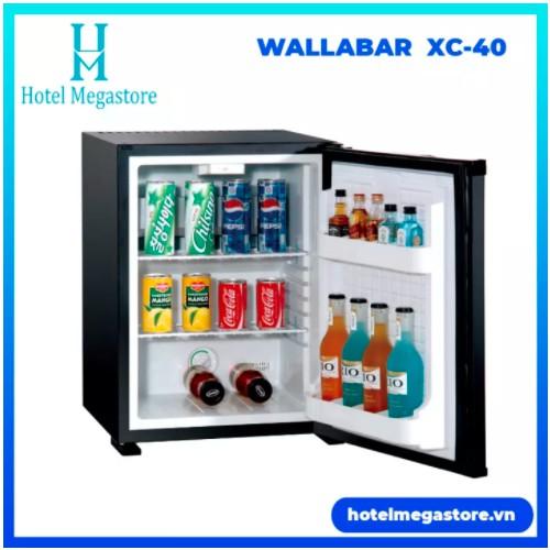 Tủ mát Minibar WALLABAR XC-40 cửa đặc 40 Lít Thương Hiệu Thụy Sĩ