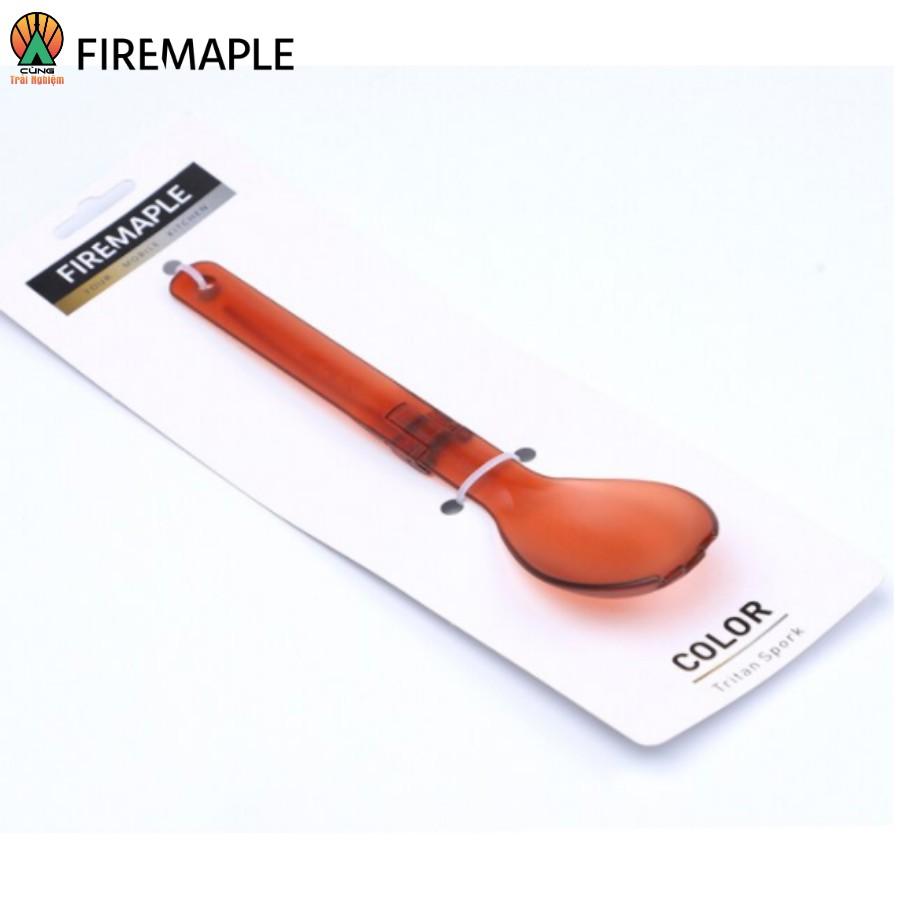 Thìa Đa Năng Tritan 2 Trong 1 Fire Maple FMP-SPORK02 Chuyên Dụng Cho Du Lịch, Dã Ngoại Cắm Trại