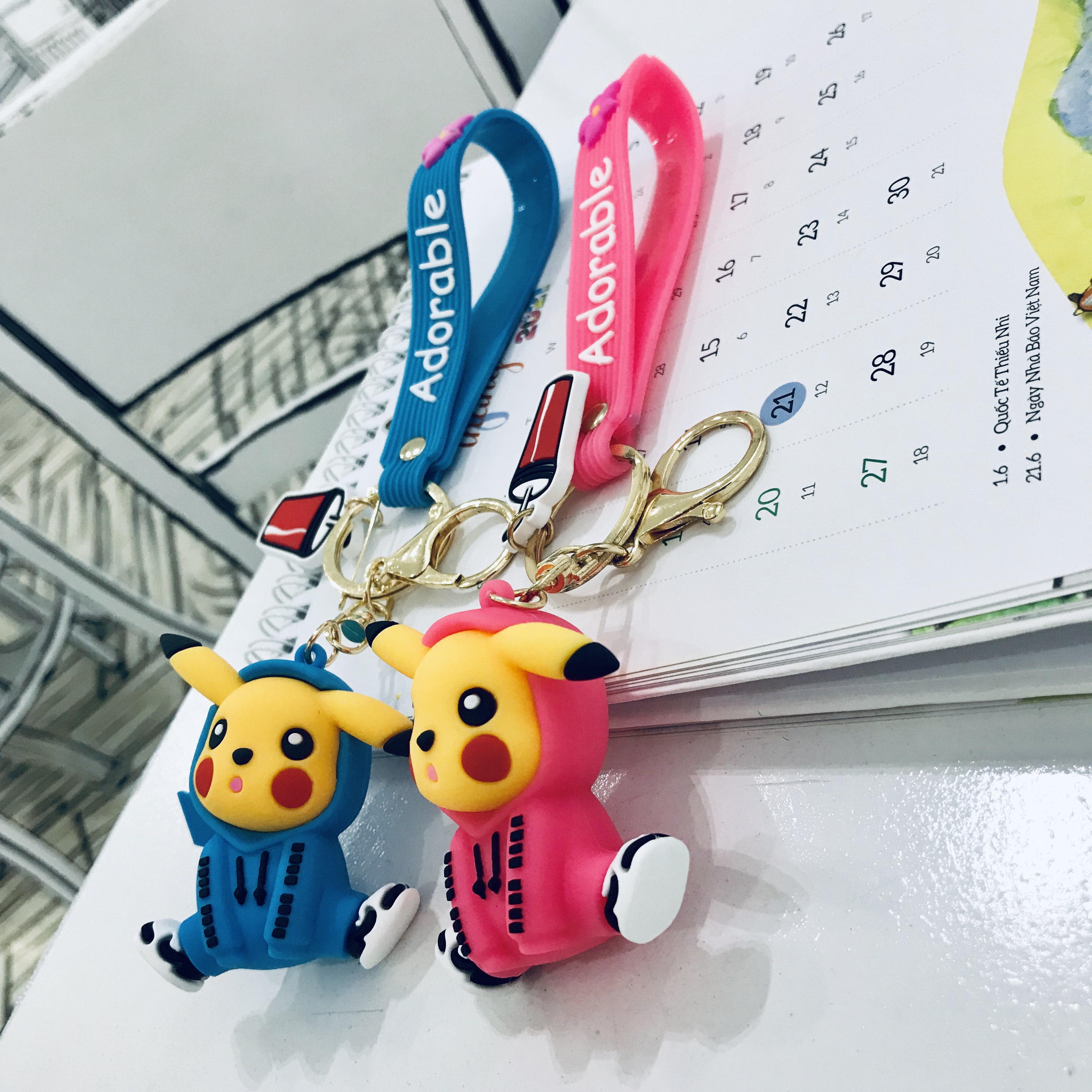 Móc khóa Hoạt hình đáng yêu