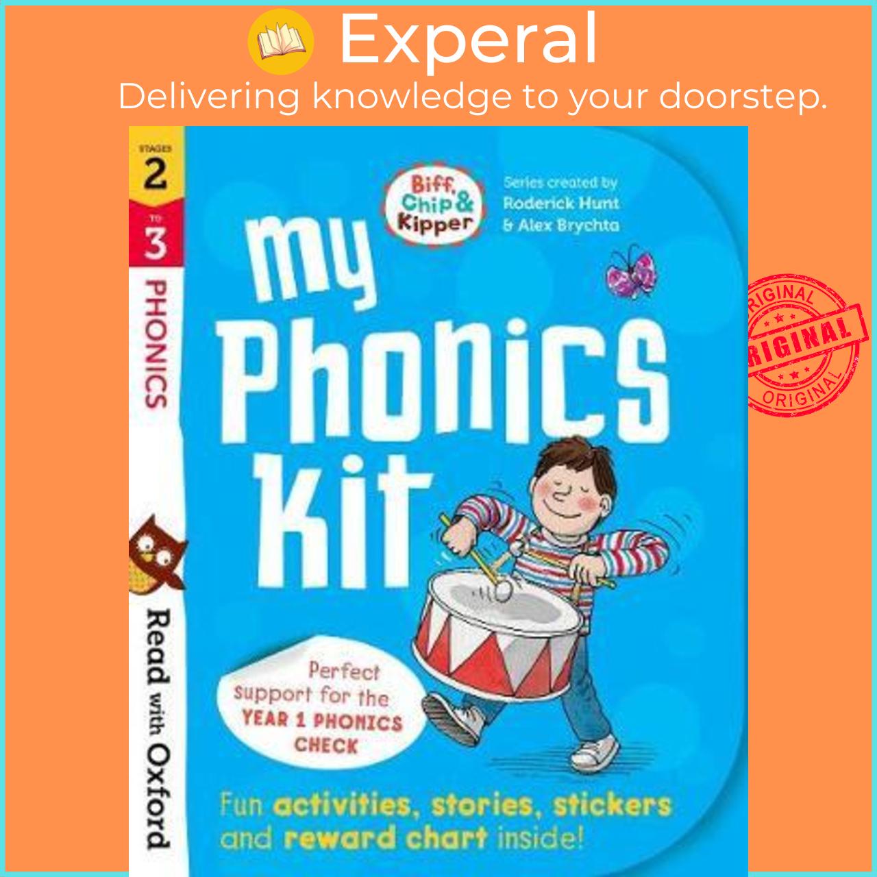 Sách - Read with Oxford: Stages 2-3: Biff, Chip and Kipper: My Phonics Kit by Roderick Hunt