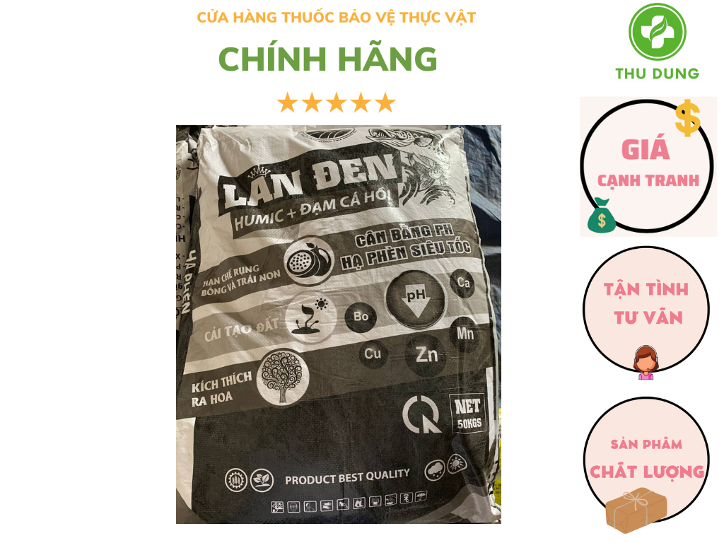 LÂN ĐEN HUMIC ĐẠM CÁ HỒI 1KG KÍCH THÍCH RỄ CẢI TẠO ĐẤT NĂNG CAO ĐỘ Ph CHO TẤT CẢ LOẠI CÂY TRỒNG
