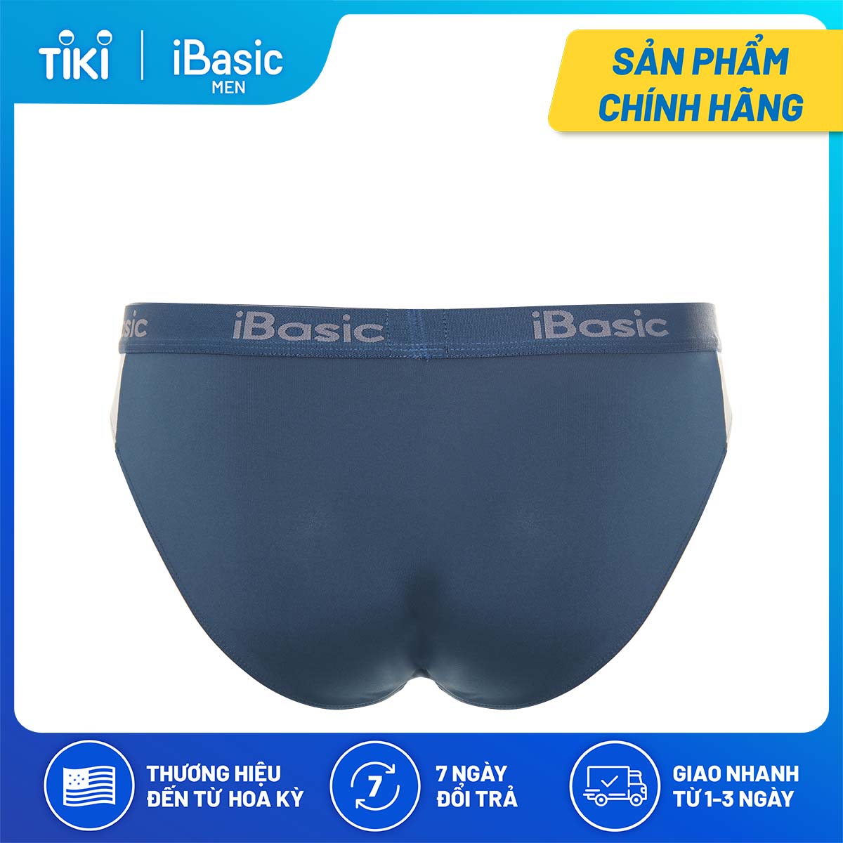 Combo 3 quần lót nam brief poly iBasic PANM006