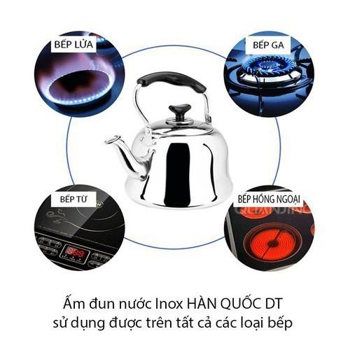 Ấm đun nước inox 2 lít Cao cấp