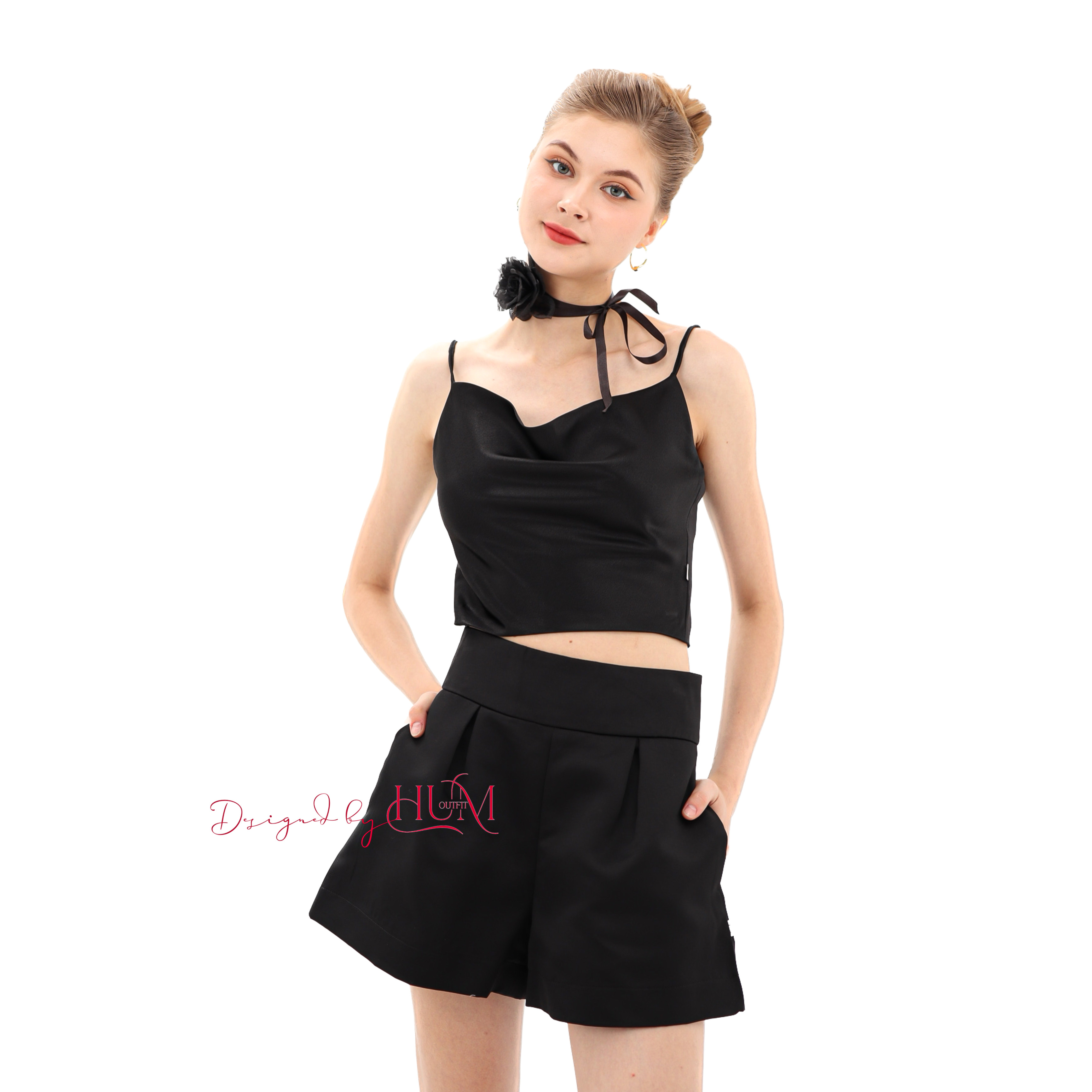 Phụ kiện thời trang, Choker hoa dây, Phụ kiện thời trang cách điệu