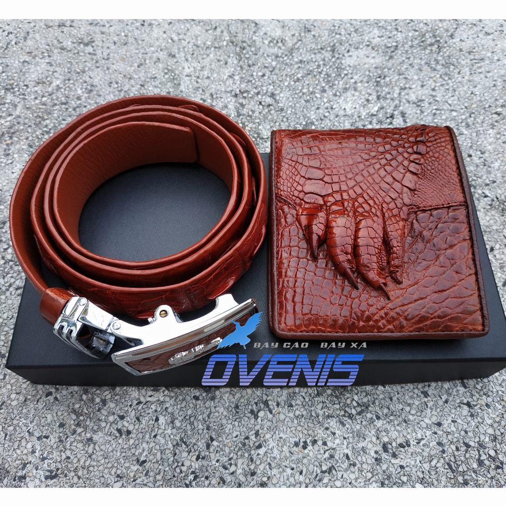 Set Ví và Thắt Lưng Cá Sấu SET5