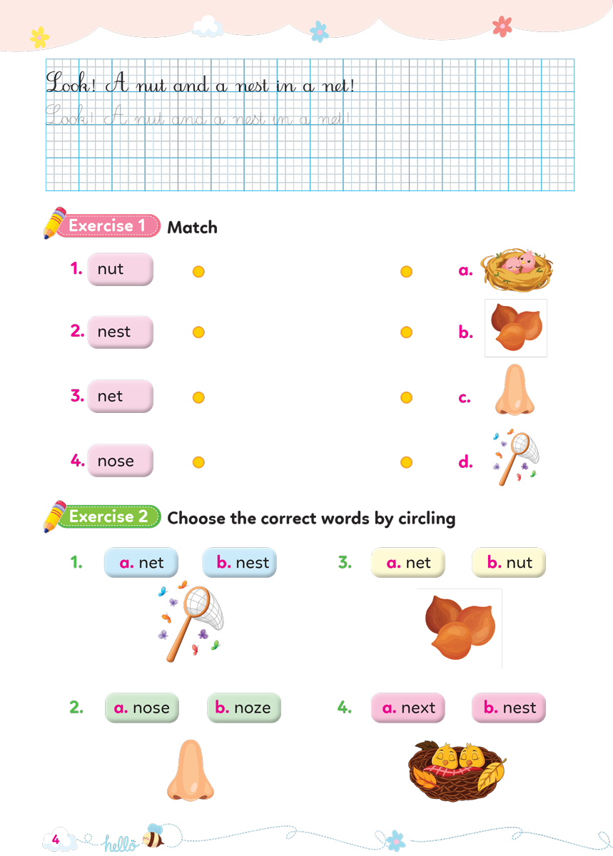 Luyện Viết Chữ Đẹp Tiếng Anh - My Phonics Grade 2 