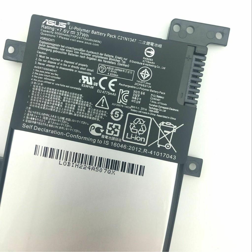 Pin dùng cho laptop Asus X554 X554L X555 X555L X555LA X555LD X555LN Y- Y583 Y583L Y483LD Y58LD Y583LD R556 R556L R557 R557L