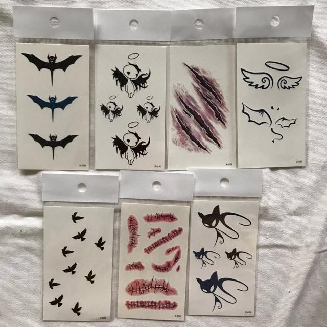 HÌNH XĂM DÁN TATOO - SET HÌNH XĂM GIẢ MINI