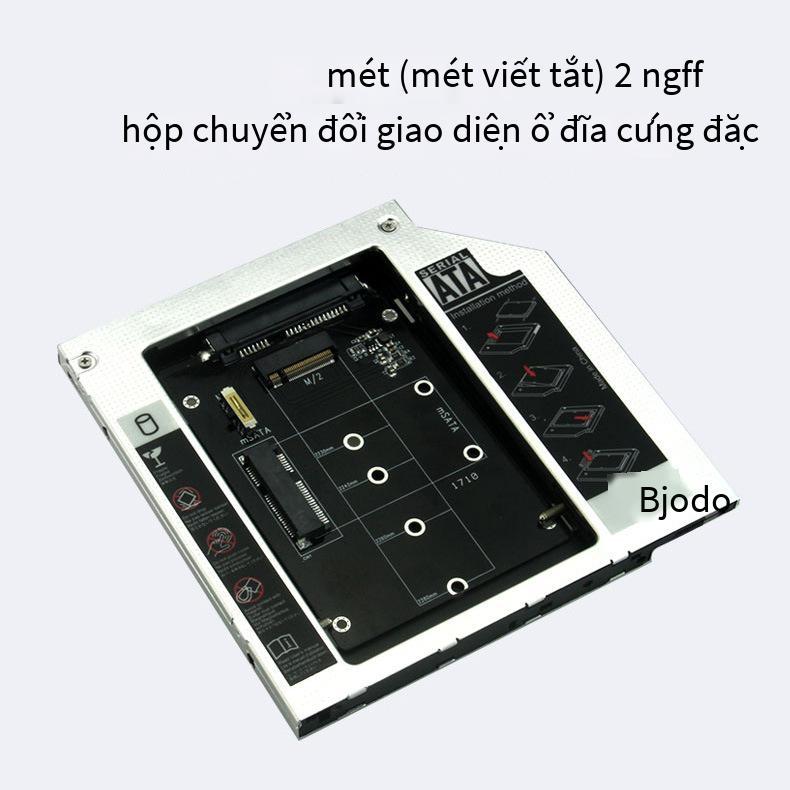 Vận chuyển nhanh M.2 trạng thái rắn NGFF và khoang ổ đĩa quang đa năng MASTA sang SATA