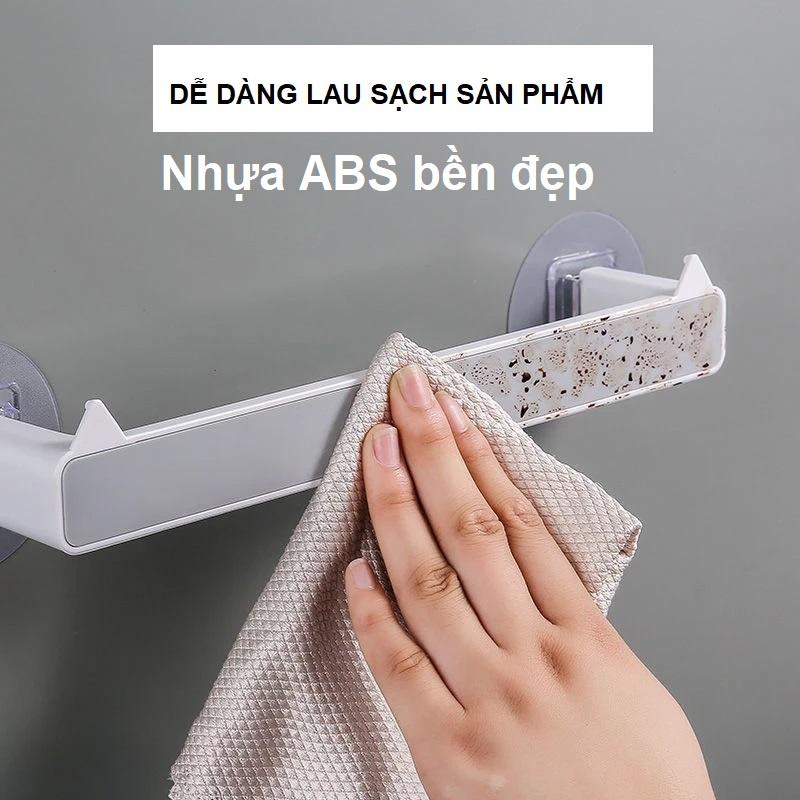 Giá treo dép dán tường 28cm siêu chắc thương hiệu Simple Giá treo khăn Giá treo vung nồi dán tường tiện lợi