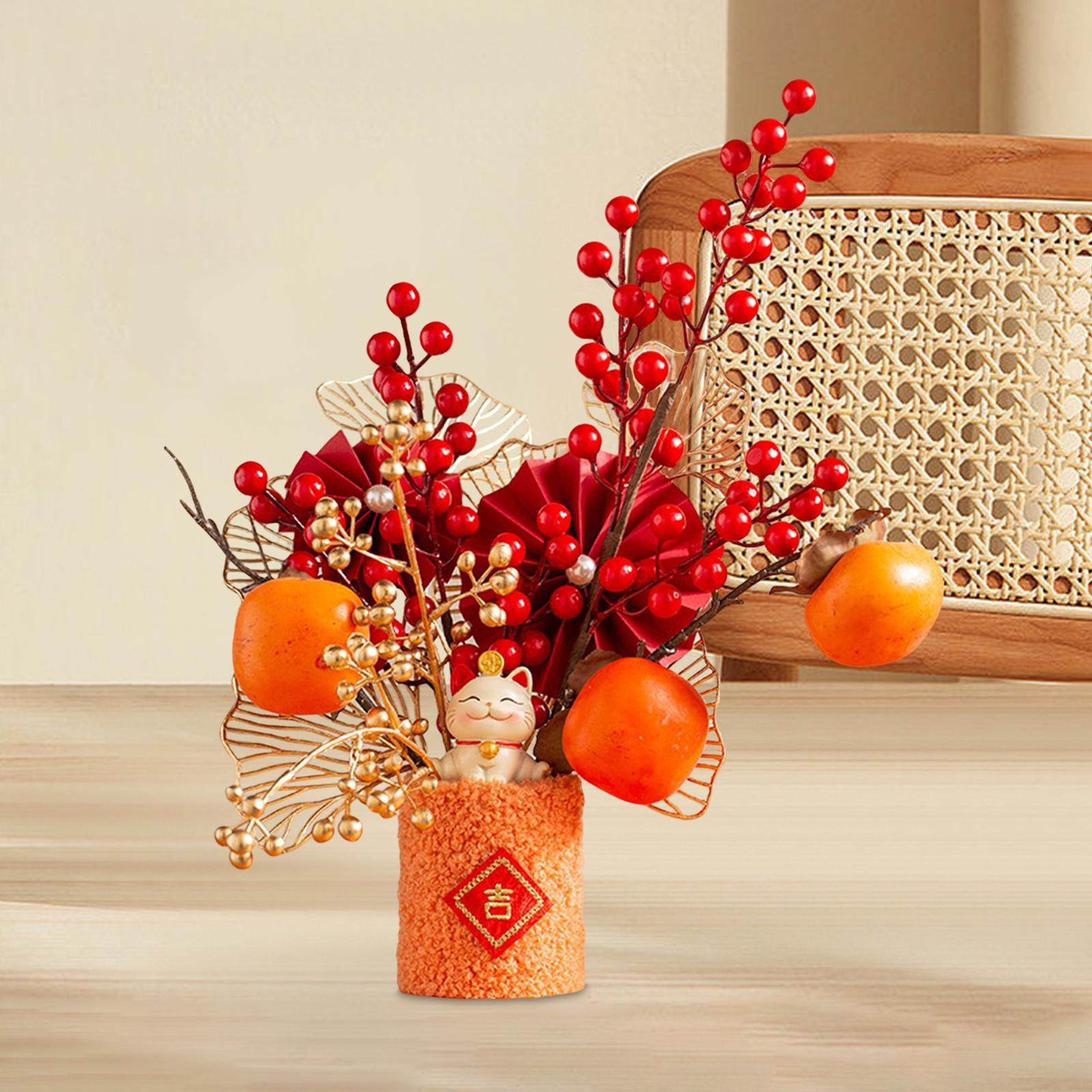 Artificial Bonsai New Year Ornaments