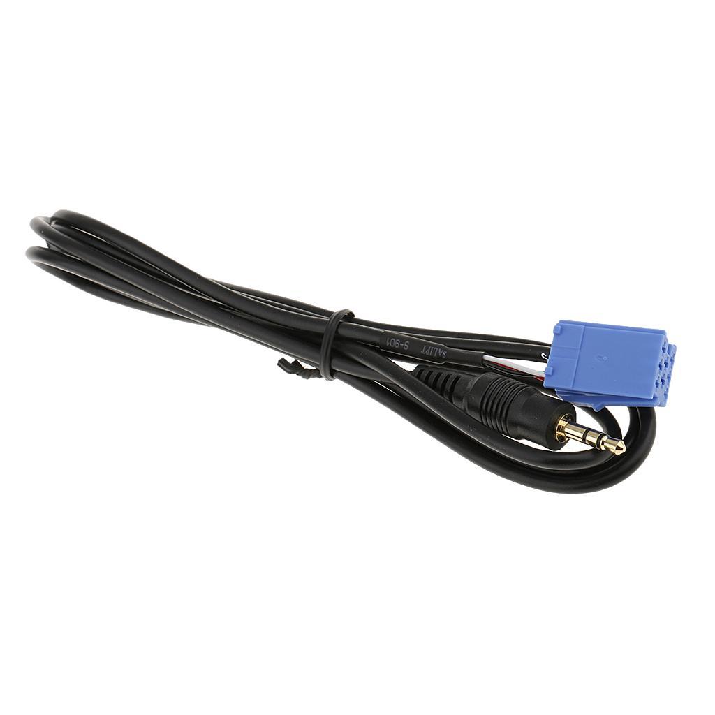 Car 3.5mm AUX Audio CD Interface Adapter Cable For