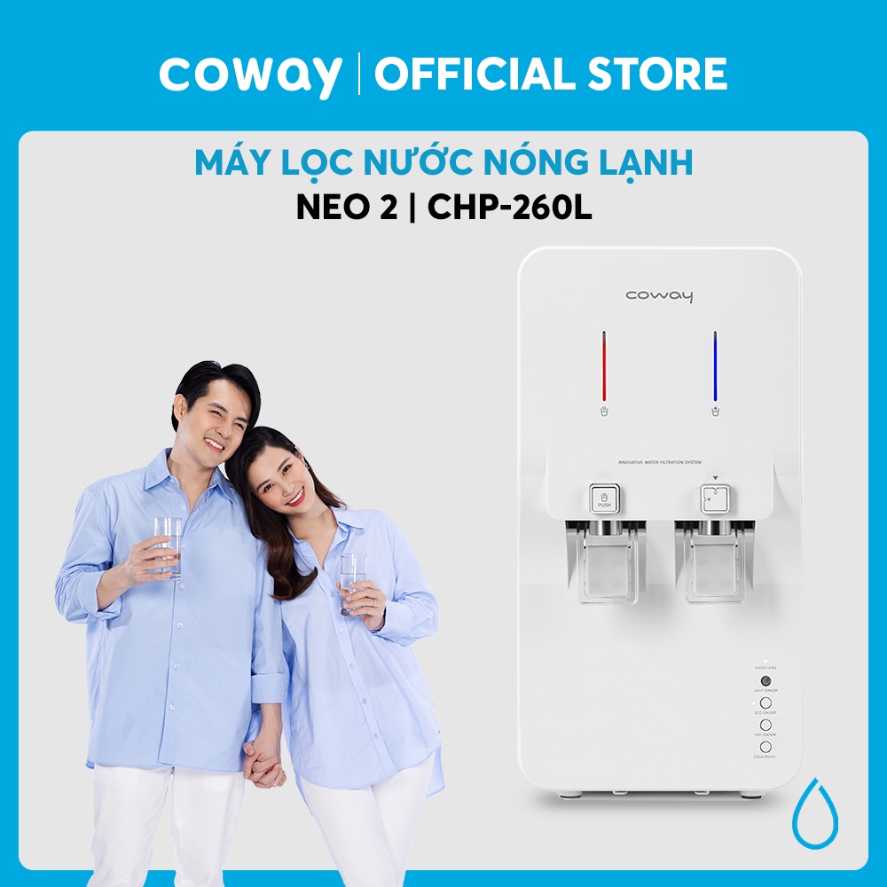 Máy lọc nước tích hợp nóng lạnh Coway CHP-260L (NEO) - Hàng nhập khẩu - Máy lọc nước có điện - Hàng chính hãng