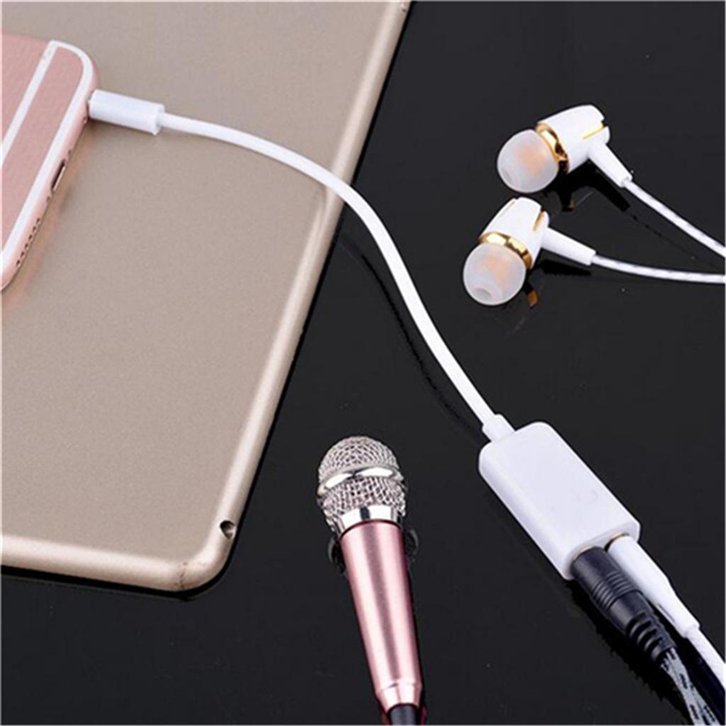 3.5mm Stereo Male Plug to Dual Female Audio Extension Splitter Cable