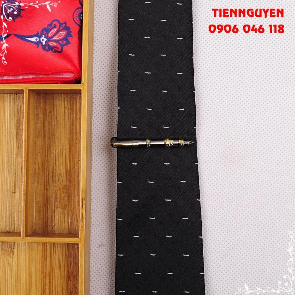Kẹp cà vạt nam bản trung