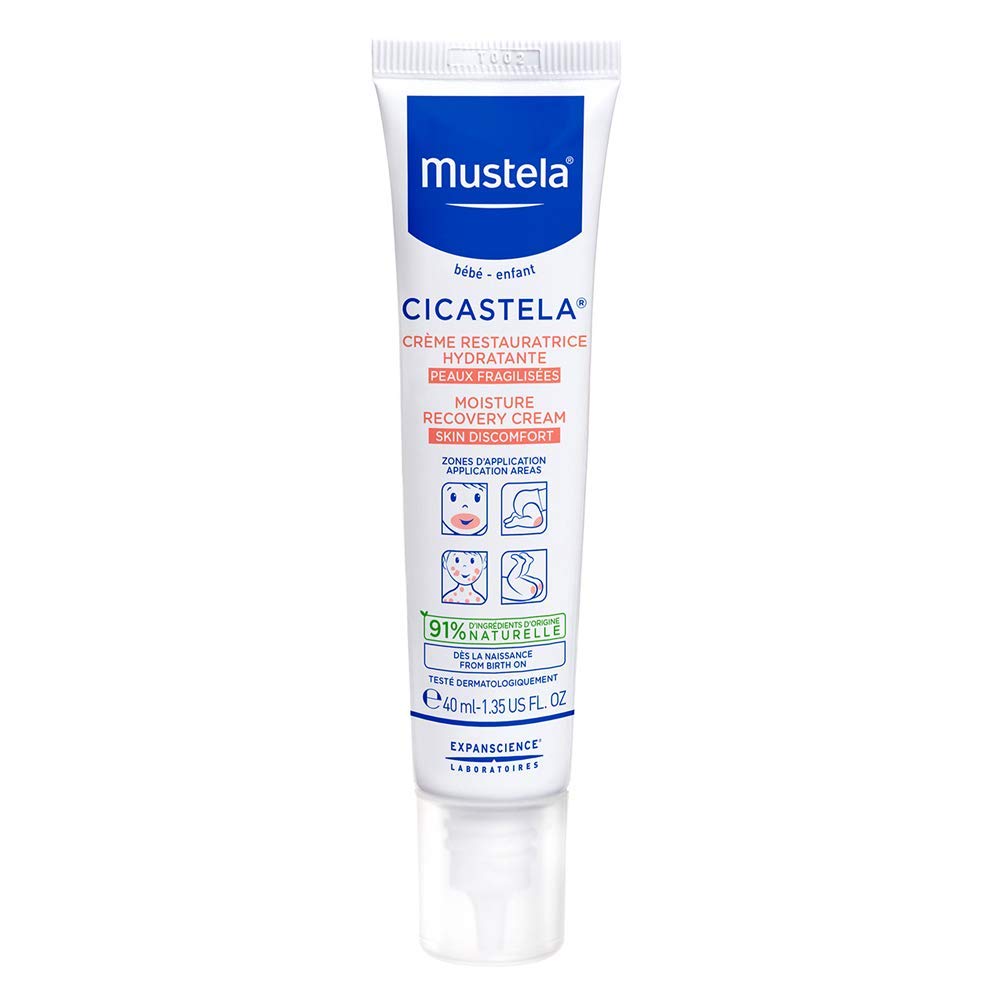 Kem Phục Hồi Độ Ẩm Đa Năng Mustela Cicastela Moisture Recovery Cream 40ml