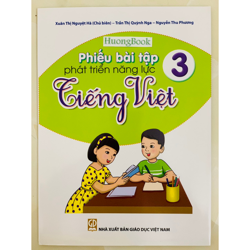 Sách - Phiếu bài tập phát triển năng lực Tiếng Việt lớp 3