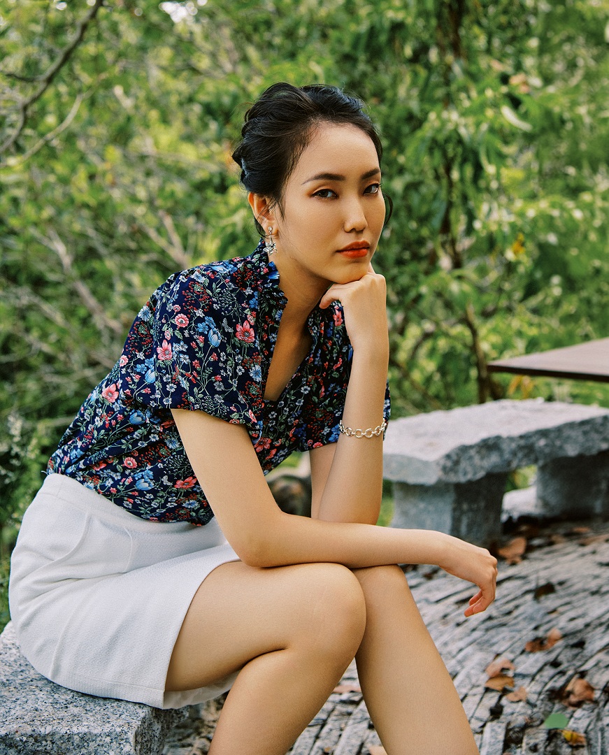 Áo Tay Phồng Điểm Ngọc TOP231 thời trang thiết kế Hity