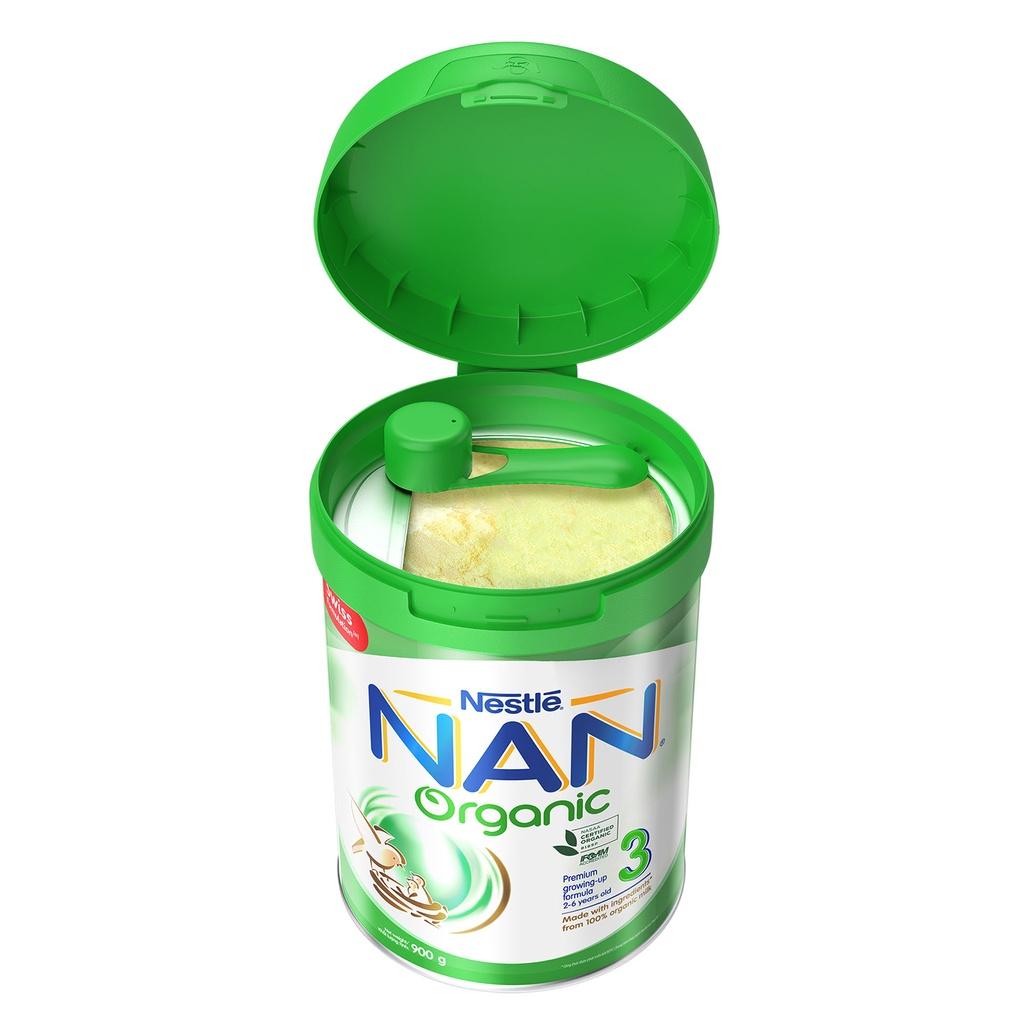 Sữa bột Nan Organic số 3 900gr cho bé từ 2-6 tuổi