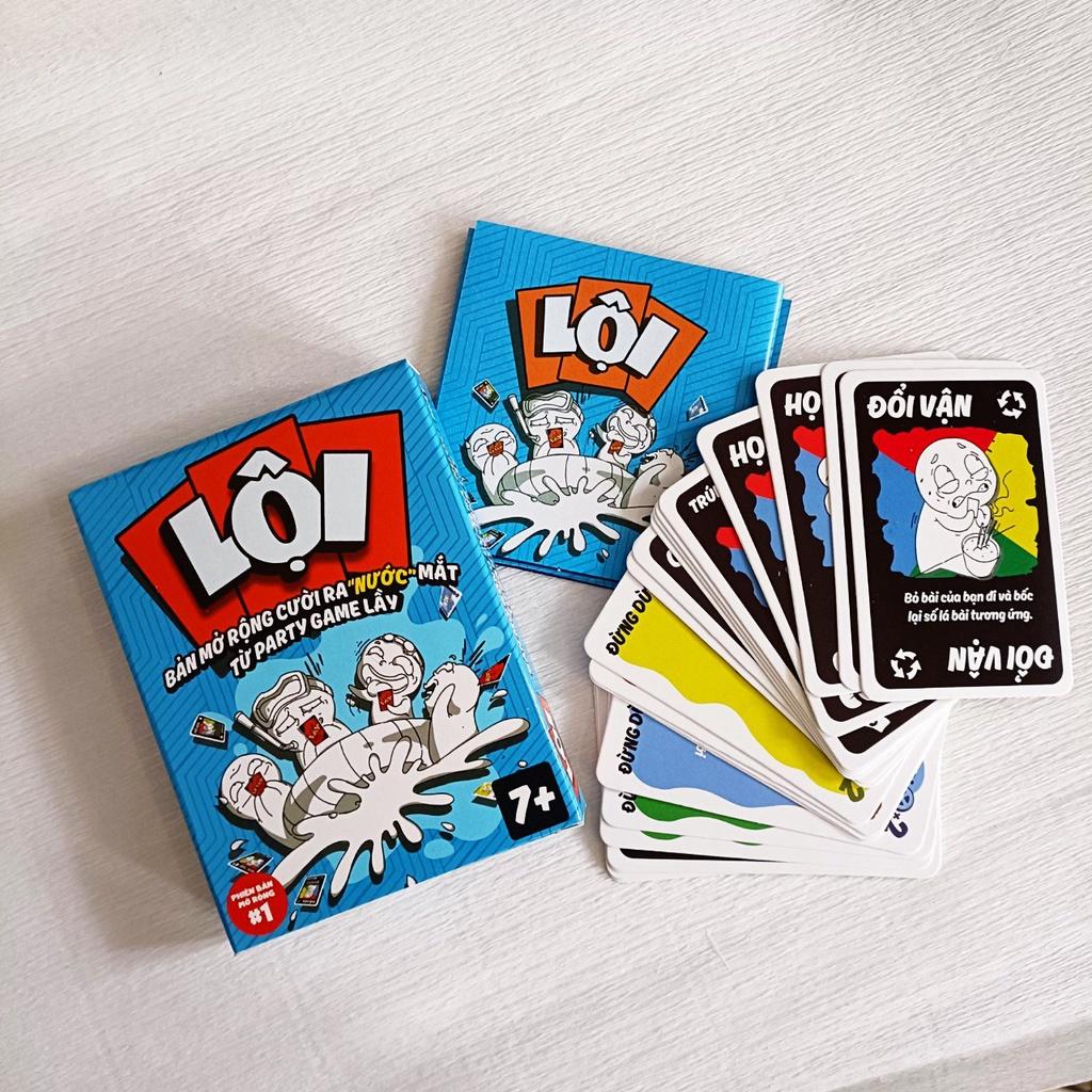 Bộ Bài Lầy- Lội- Lên Boardgame Việt Hóa Mang đến sự thú vị, tạo cơ hội tìm hiểu và gắn kết tình bạn