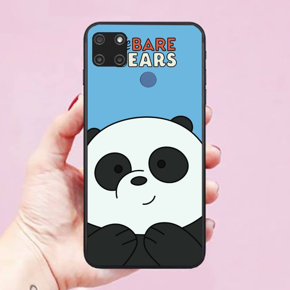 Ốp lưng điện thoại dành cho Realme C12 hình Gấu Bears Dễ Thương
