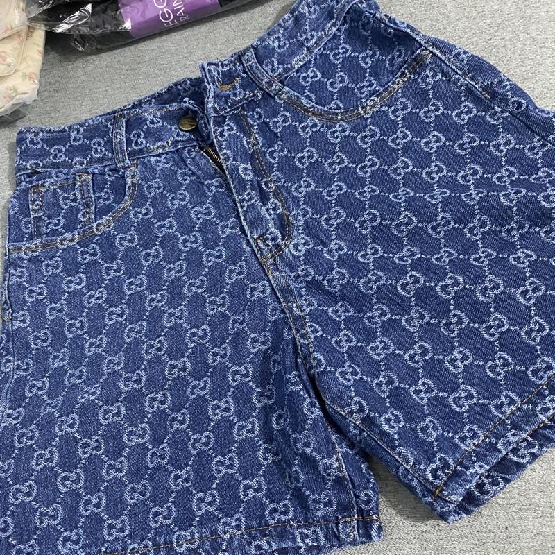 Quần Short Nữ – Quần Đùi Jean Xanh GC – Chất Jean Dày Đẹp Size S,M,L (kèm ảnh thật)