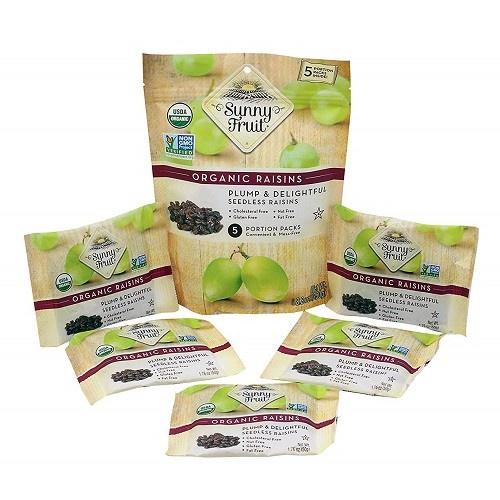 Nho khô hữu cơ Sultana Sunny Fruit 250g, Trái cây khô hữu cơ, Thực phẩm tốt cho sức khỏe