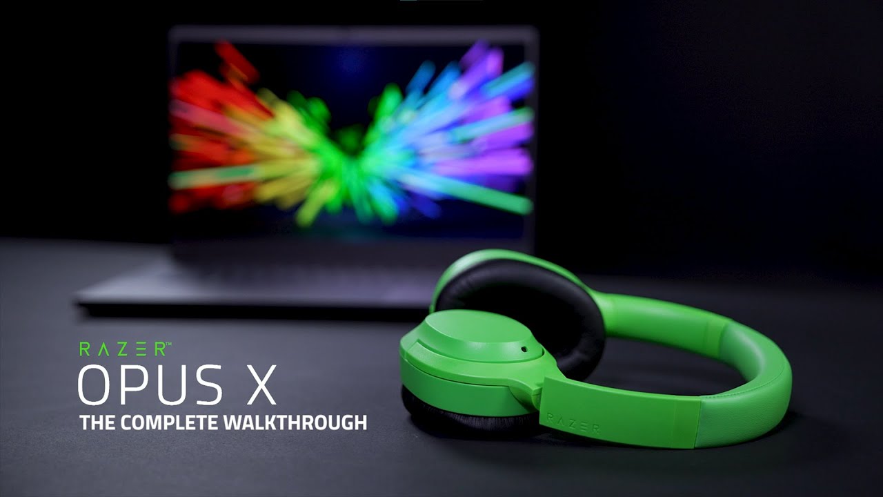 Tai nghe Razer Opus X-Active Noise Cancellation-Xanh(Green)_RZ04-03760400-R3M1- HÀNG CHÍNH HÃNG