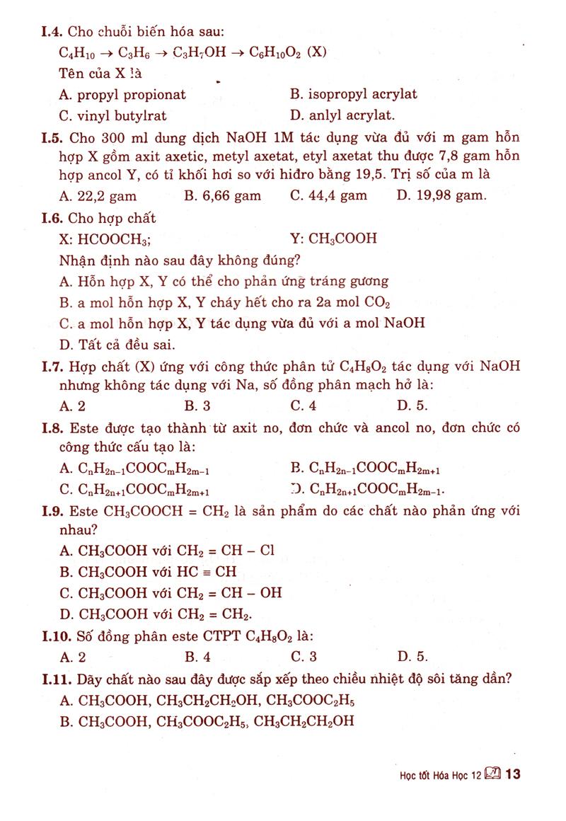 Học Tốt Hóa Học Lớp 12 (2016)
