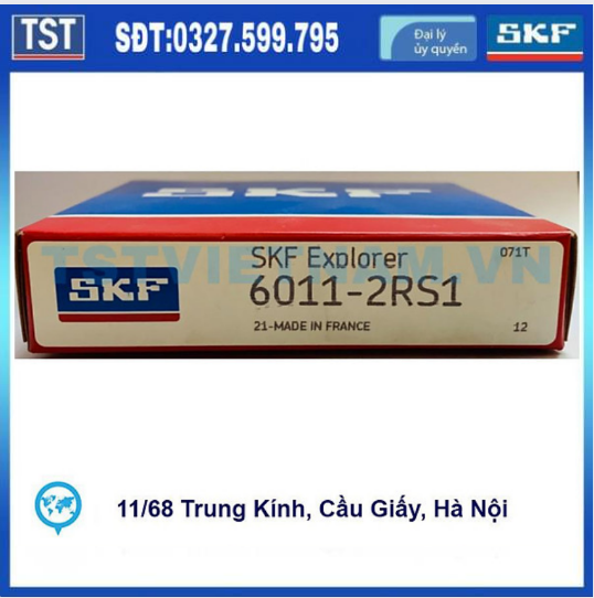 Vòng bi bạc đạn SKF 6011-2RS1